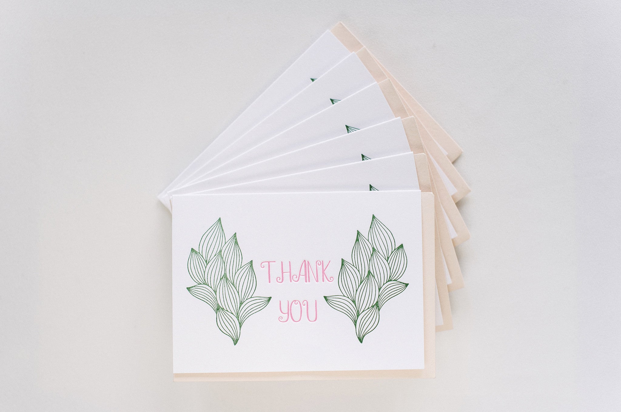 Botanical Thank You - Boxed Set of Six