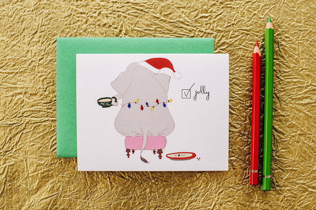 Jolly Elephant Christmas
