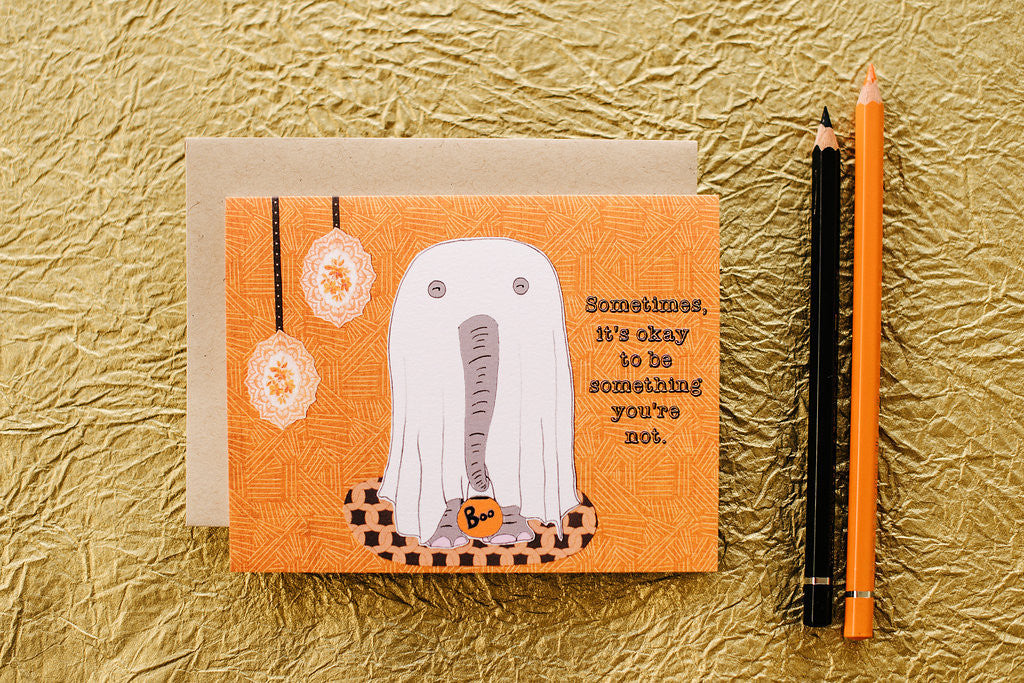 Tricky Elephant Halloween