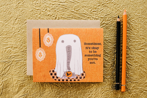 Tricky Elephant Halloween