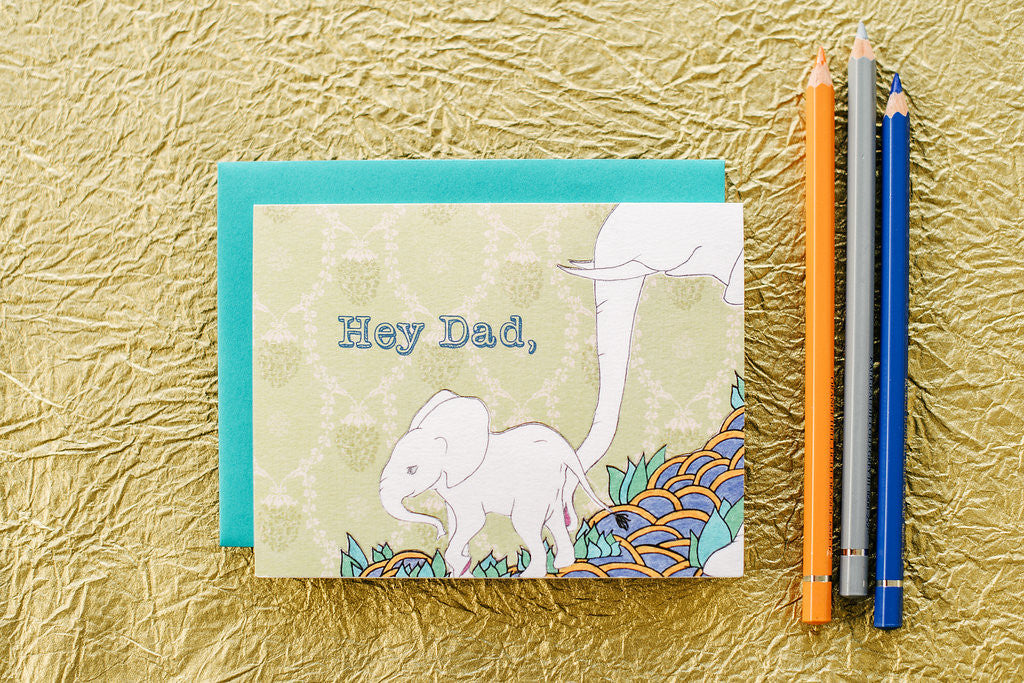 Pushy Papa Elephant