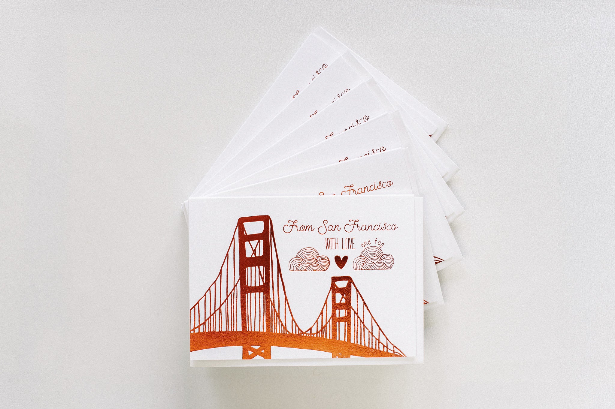 San Francisco Love Stationery - Boxed Set of Six